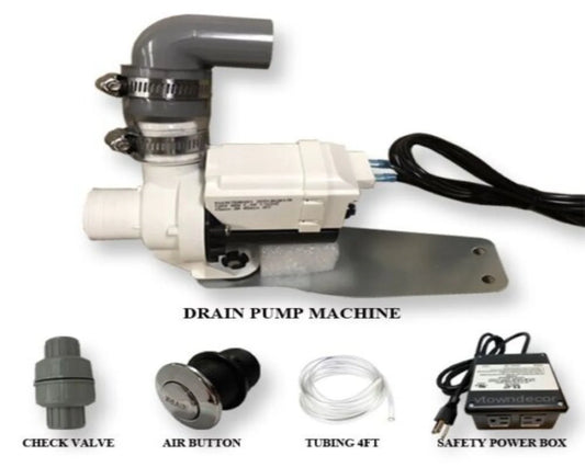 PEDICURE SPA DISCHARGE PUMP/ DRAIN SPA