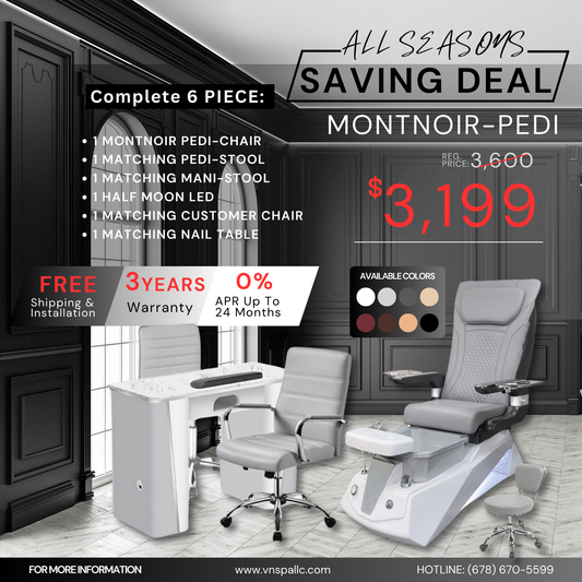 MONTNOIR - PEDI CHAIR (ALL SEASONS DEAL)