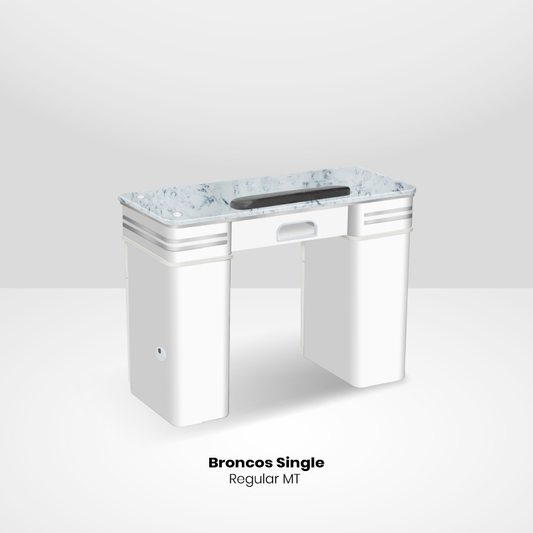 WHITE - GREY SINGLE NAIL TABLE